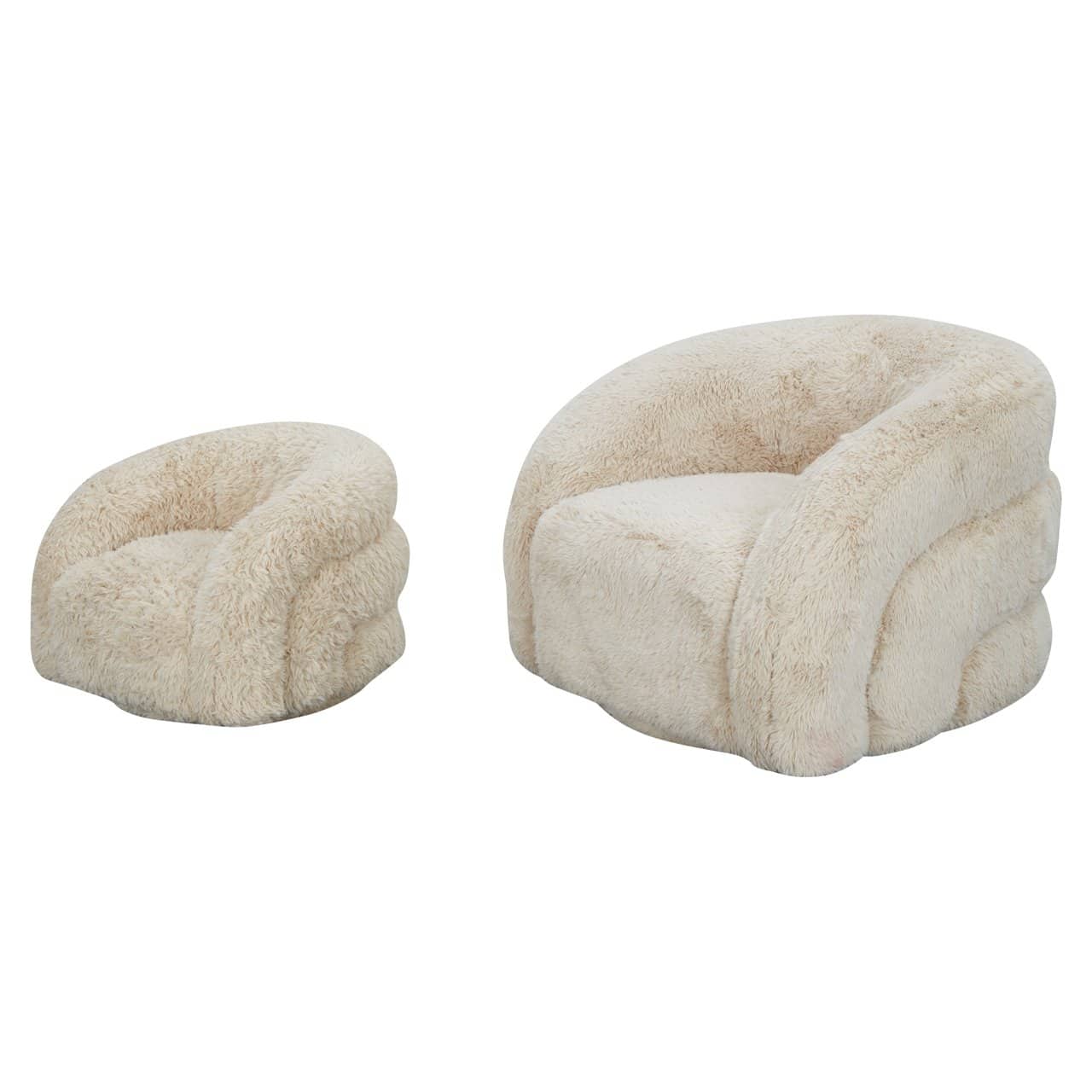 Krēsls Lenny Richmond Interiors 65/48/61 cm yakety sand swivel kids