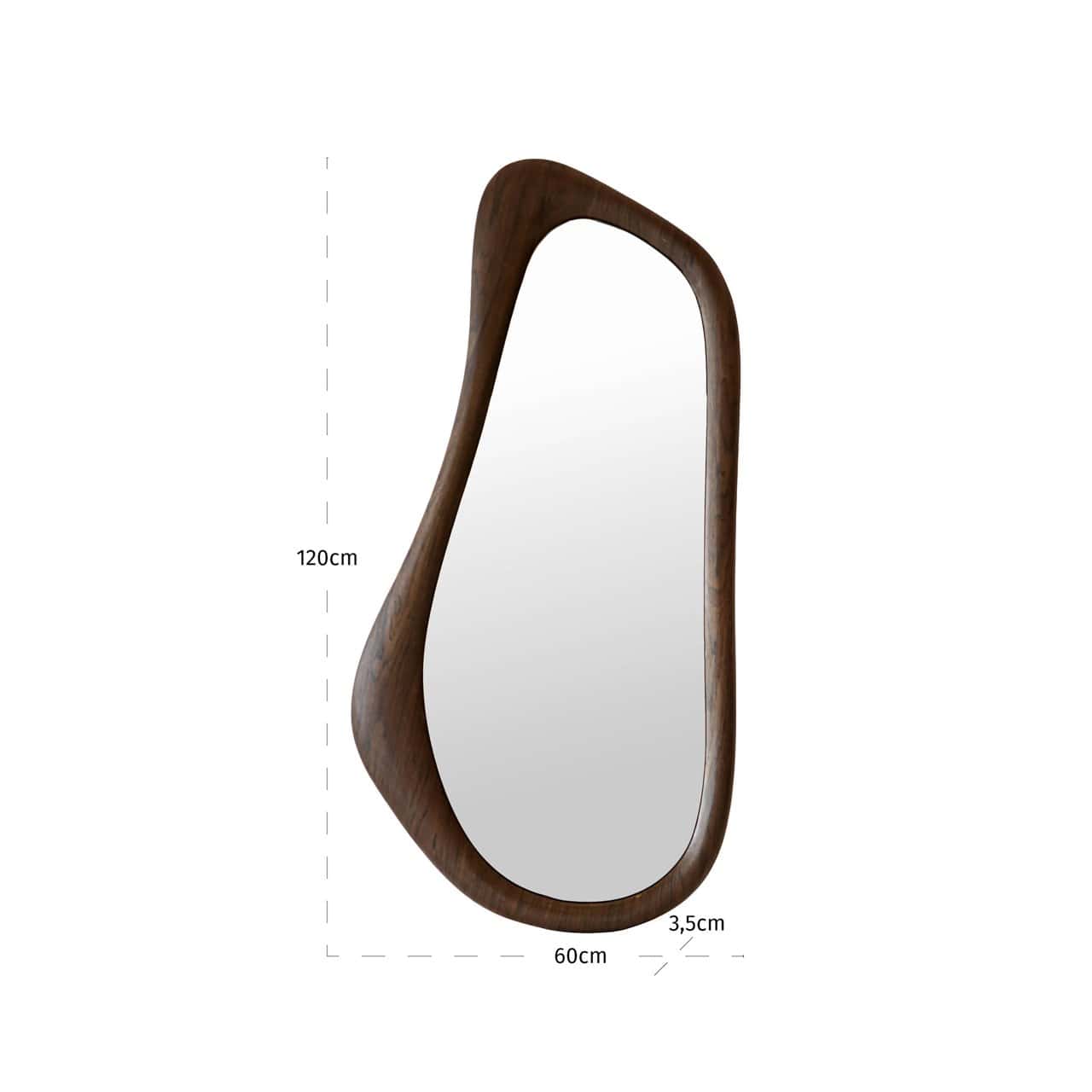 Spogulis Briar Richmond Interiors 3,5/60/120 cm brūns - N1 Home