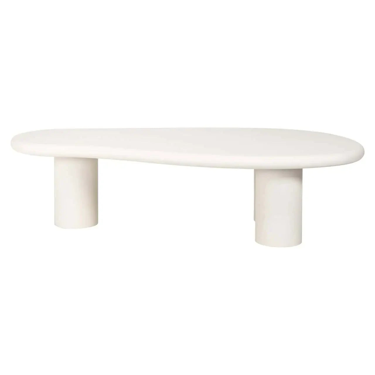 Kafijas galds Bloomstone white Richmond Interiors 40/160/80 cm balts - N1 Home