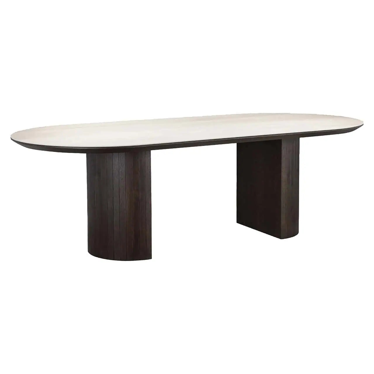 Galds Ritz brown Richmond Interiors 75/240/100 cm brūns/balts - N1 Home
