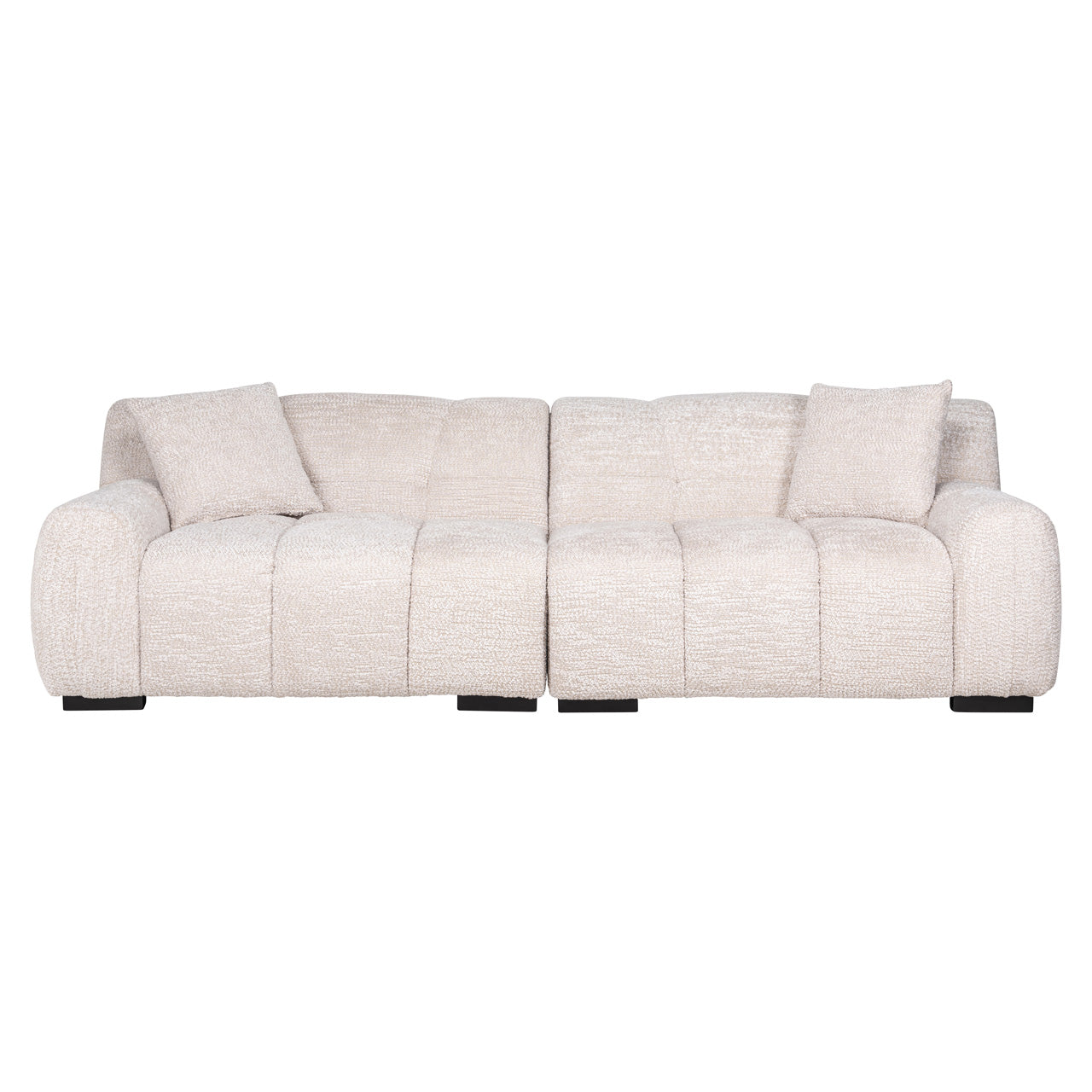 Dīvāns Charelle Richmond Interiors 74/258/106 cm Be Lovely 11 Cream - N1 Home