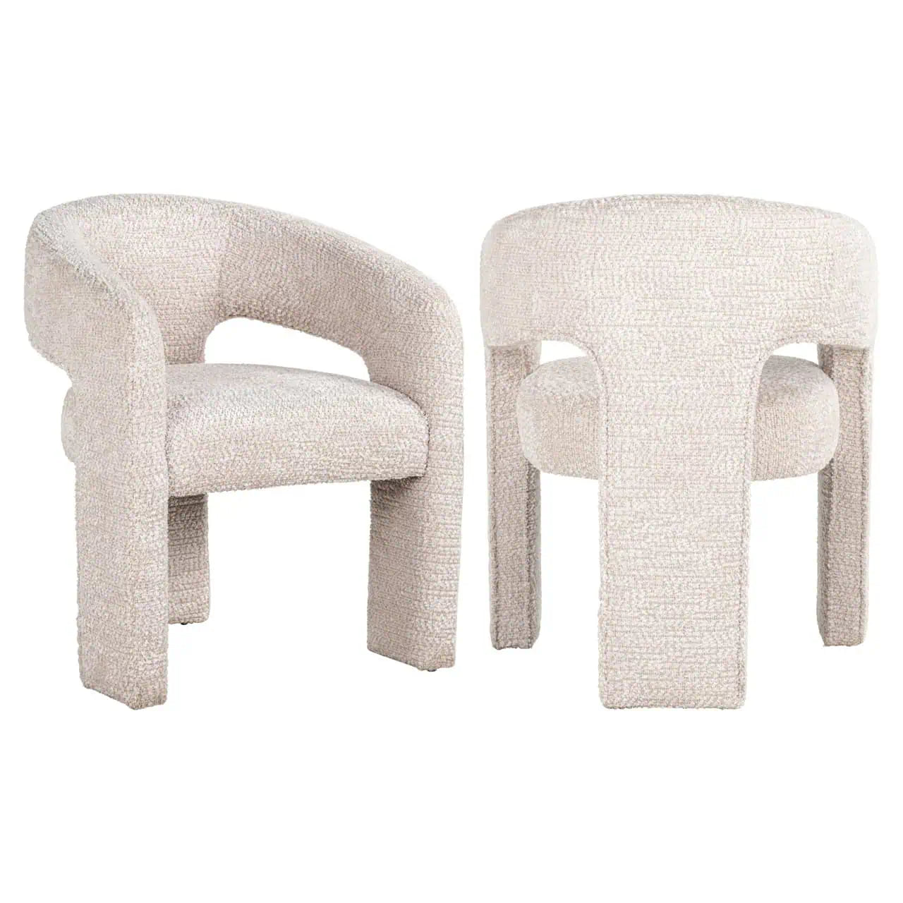 Ēdamistabas krēsls Belle Richmond Interiors 79/65/63 cm lovely cream - N1 Home