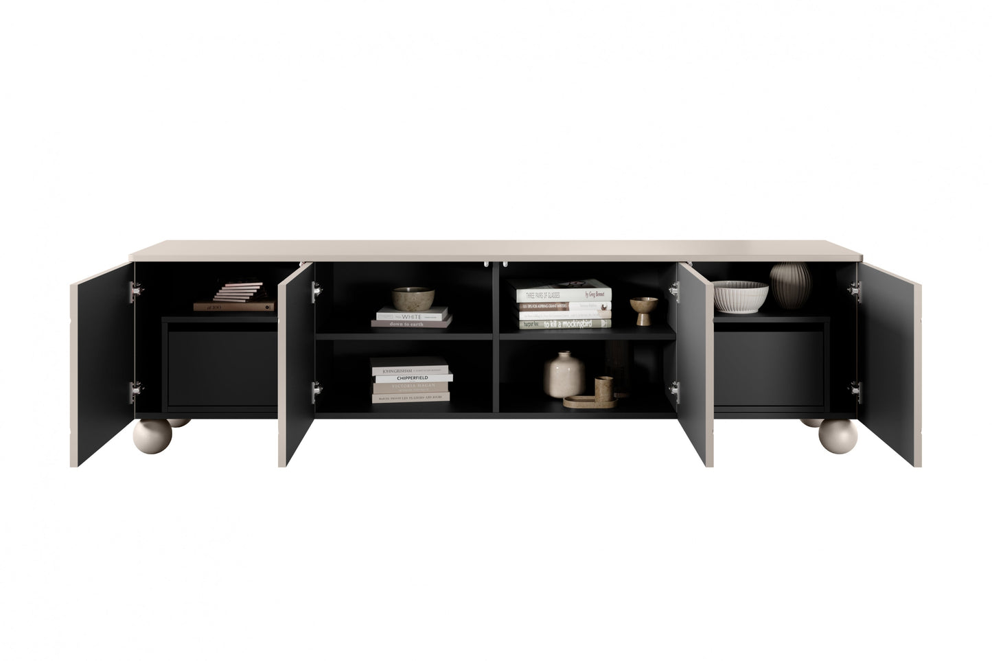 Kumode RTV BARI II ar atvilktnes 200/57/45 kašmirs - N1 Home