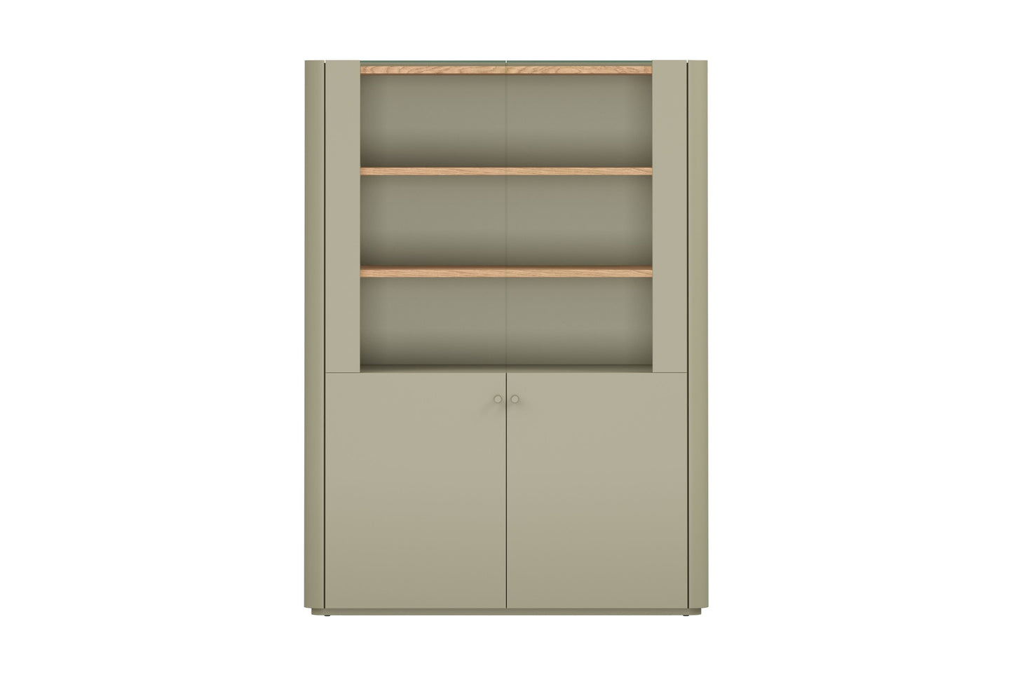 Vitrīna Elva 100/137,5/48 cm Eikalipts / Baltijas kāpu ozols - N1 Home