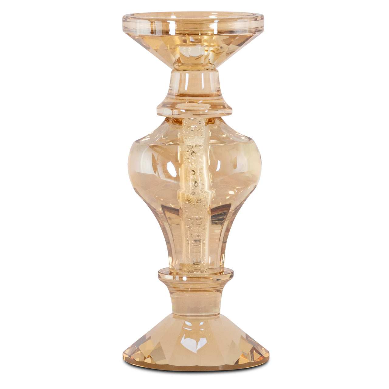 Svečturis Dilan amber small Richmond Interiors 23.5/10/10 cm ambra - N1 Home