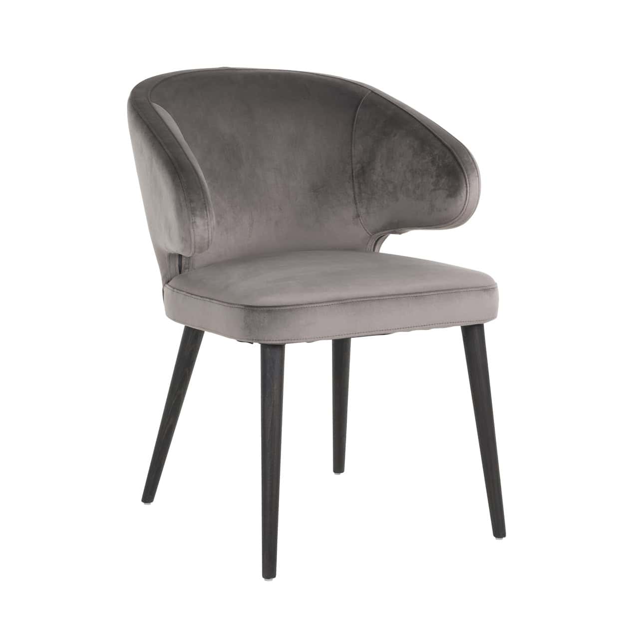 Krēsls Indigo Richmond Interiors 62/85/64 cm stone velvet