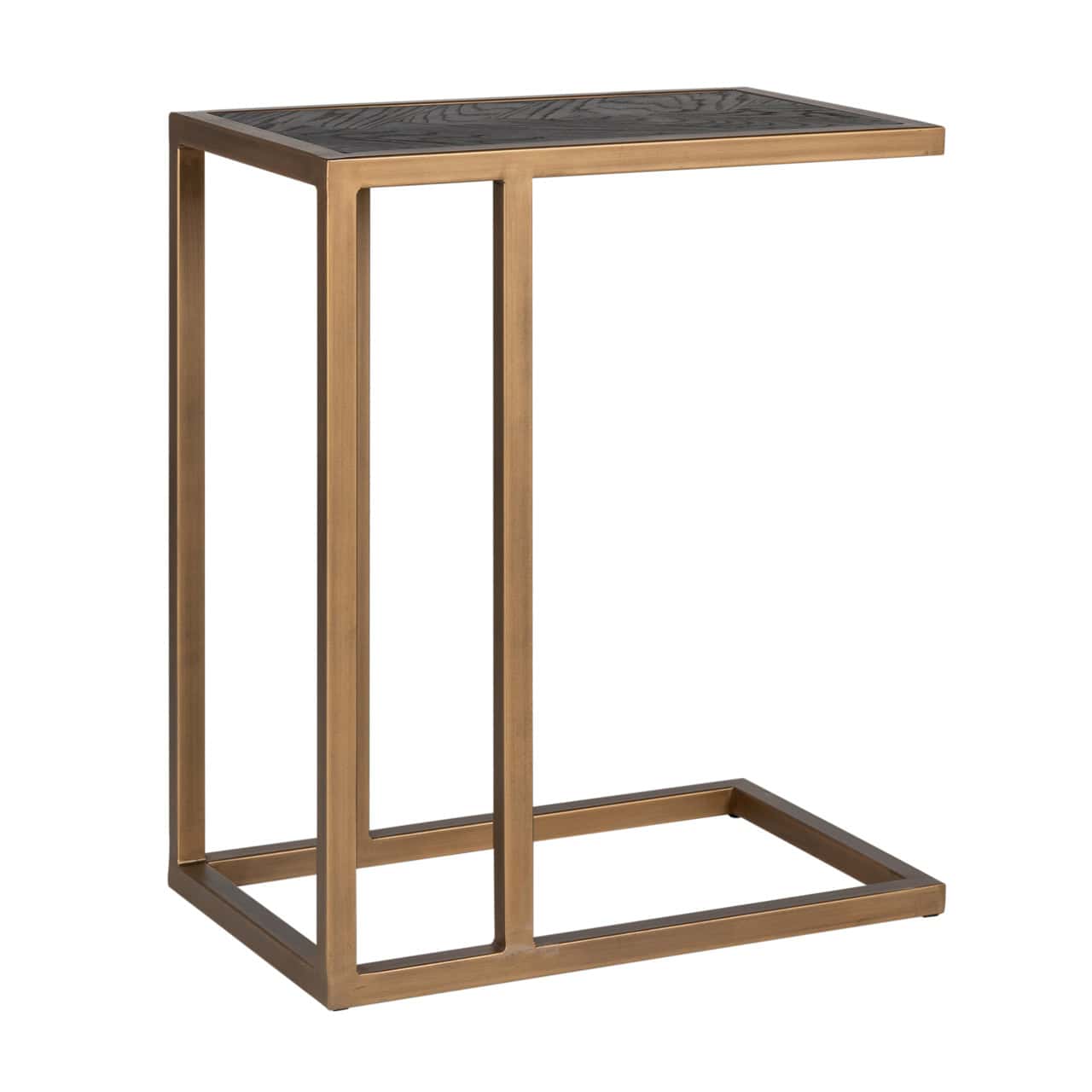 Kafijas galds Blackbone Richmond Interiors 55/66/35 cm Brass black rustic