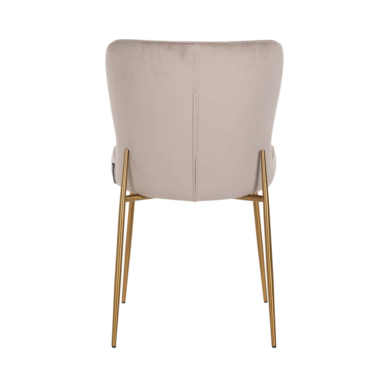 Krēsls Odessa (Set of 2) Richmond Interiors 49/85/64 cm khaki velvet fire retardant