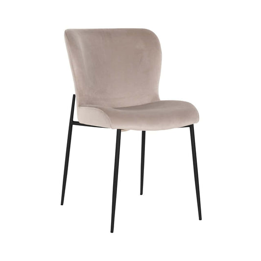 Krēsls Darby (Set of 2) Richmond Interiors 49/85/64 cm khaki velvet fire retardant
