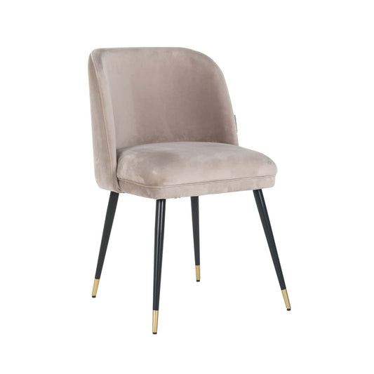 Krēsls Alicia Richmond Interiors 51/82/60 cm khaki velvet fire retardant