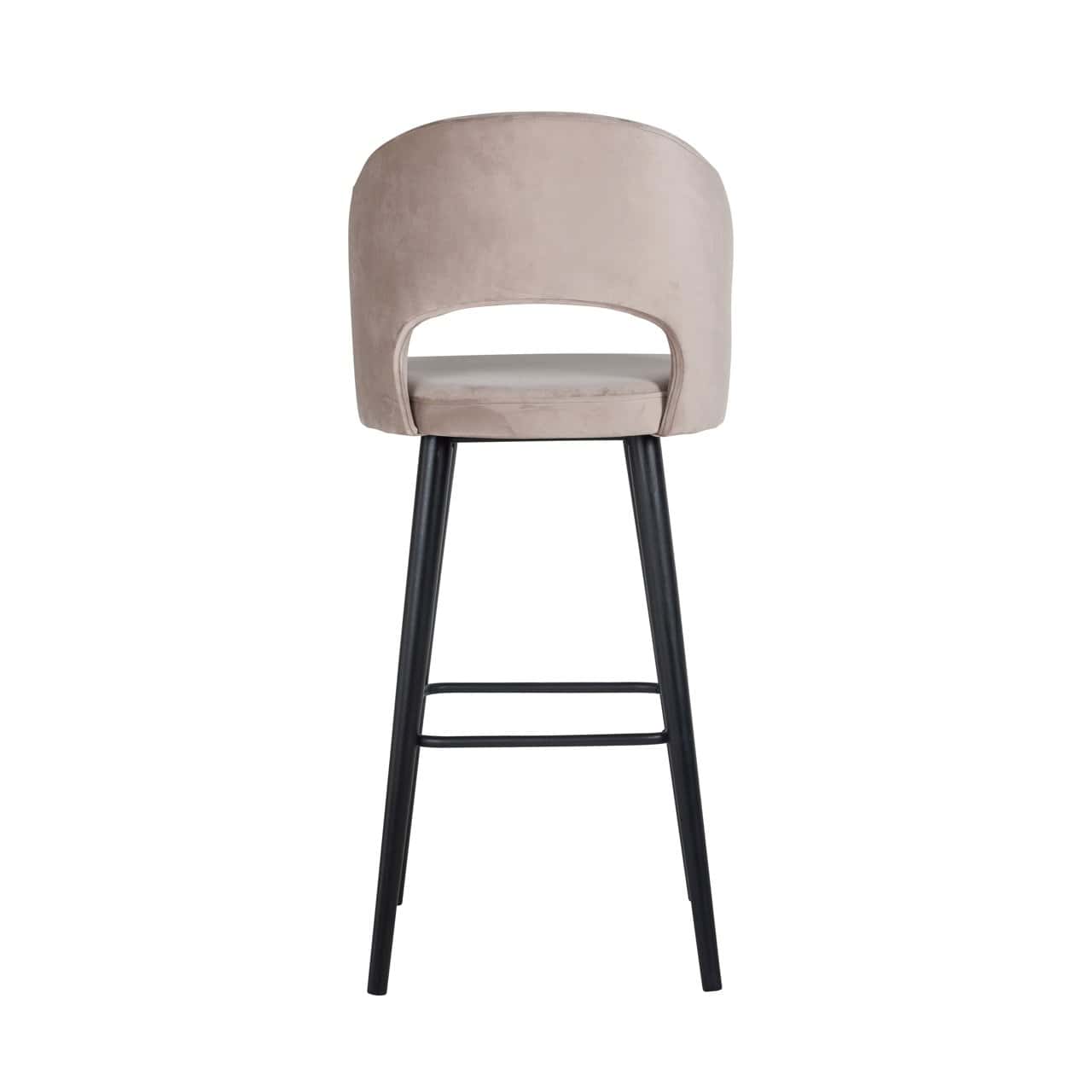 Bāra krēsls Savoy Richmond Interiors 50/57/113 cm khaki velvet - N1 Home
