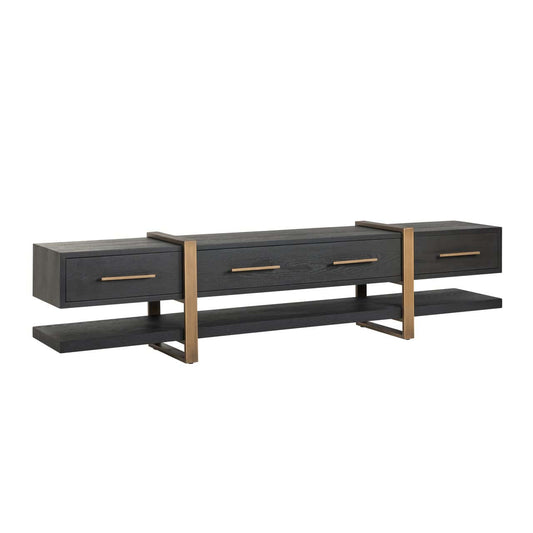 TV skapis Cambon Richmond Interiors 240/55/45 cm dark coffee