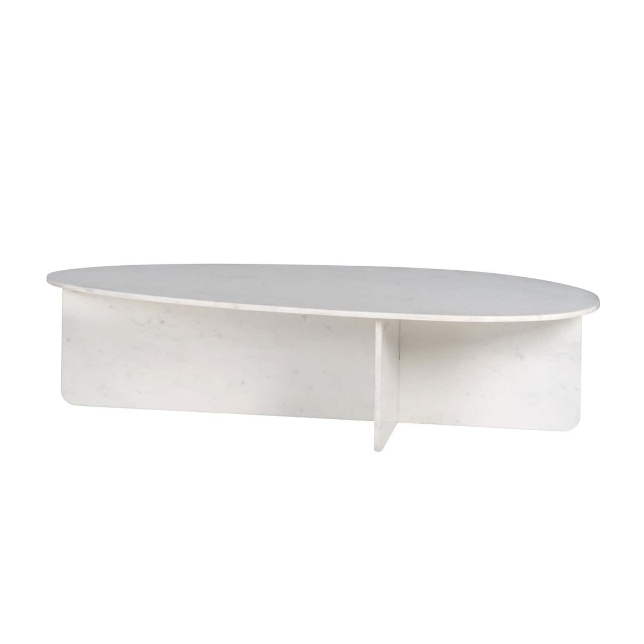 Kafijas galds Brandon Richmond Interiors 170/40/95 cm balts - N1 Home