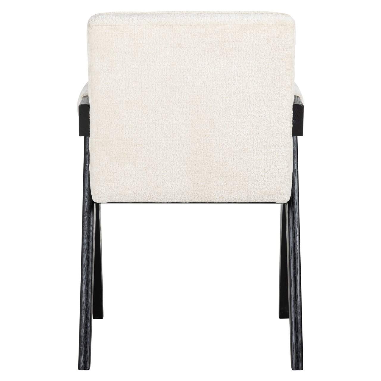 Krēsls Cooper Richmond Interiors 56/84/61 cm balts chenille