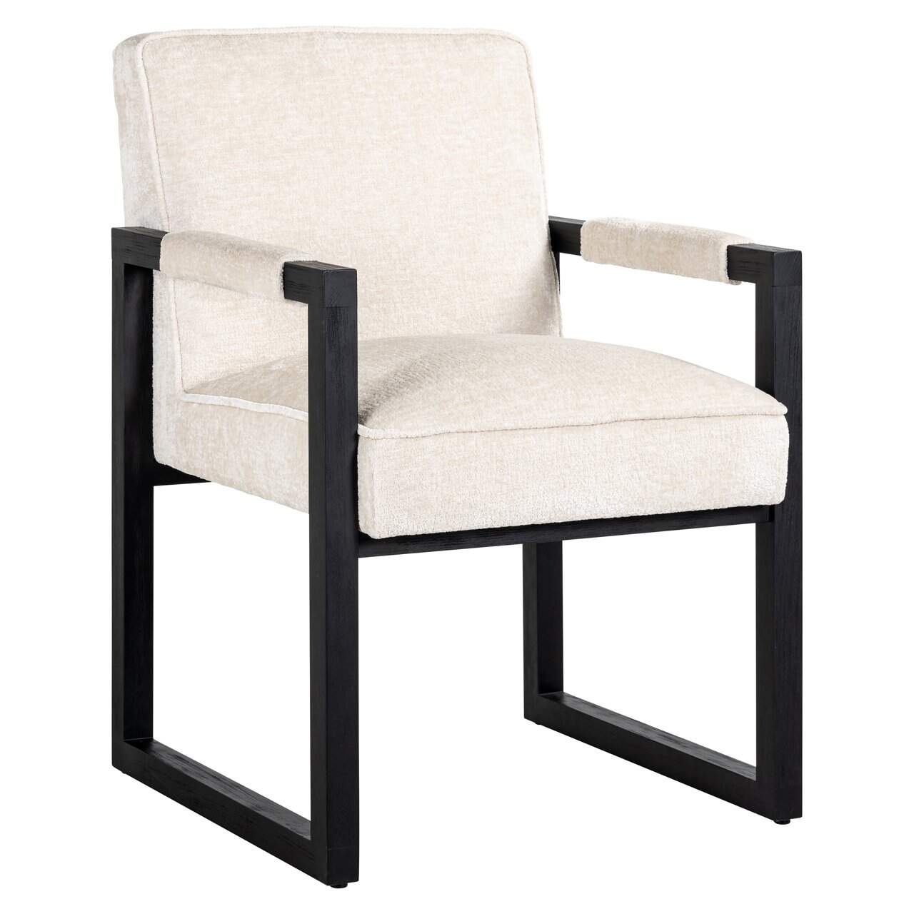 Krēsls Beck Richmond Interiors 63/90/70 cm white chenille