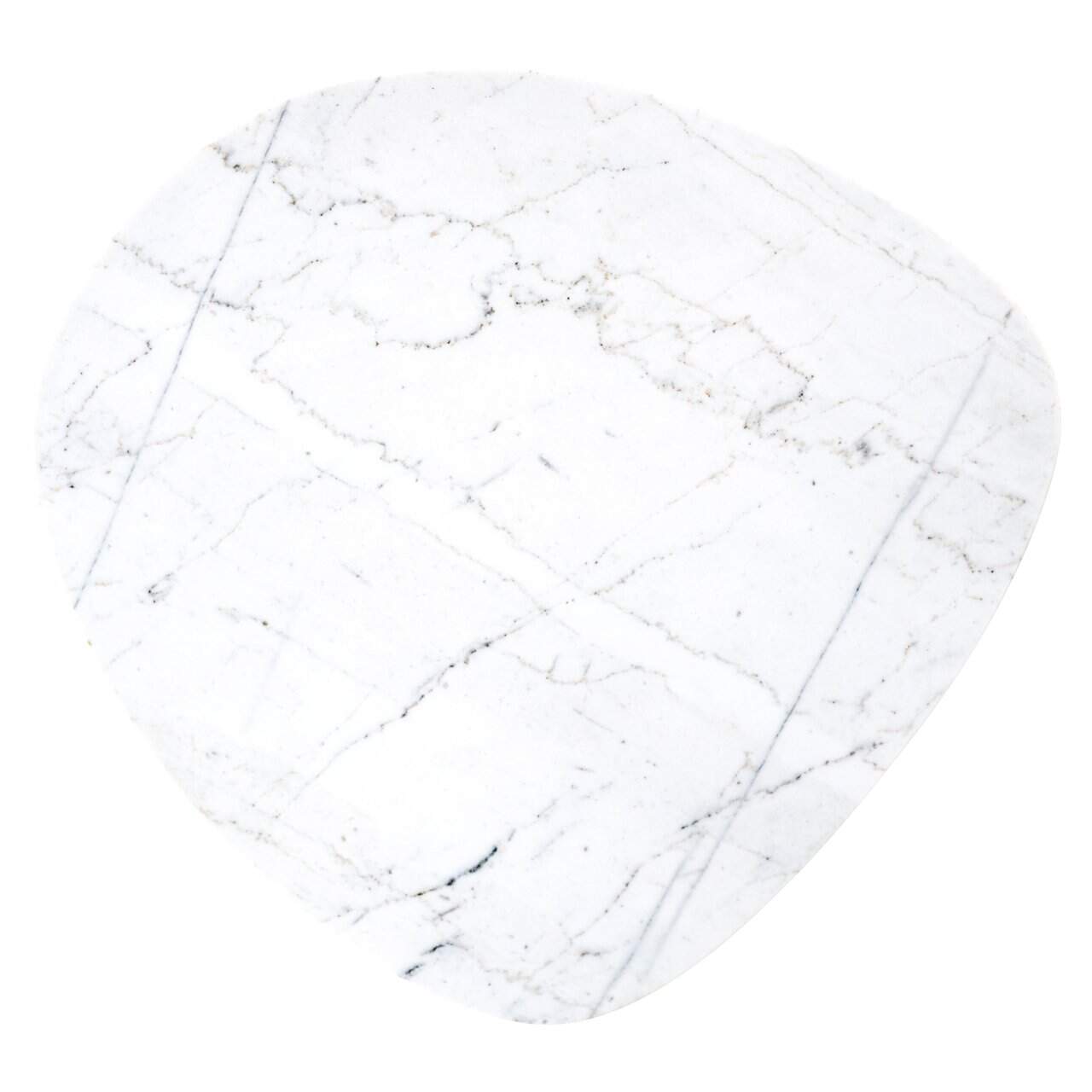 Kafijas galds Trocadero Richmond Interiors 50/60/50 cm melns/balts