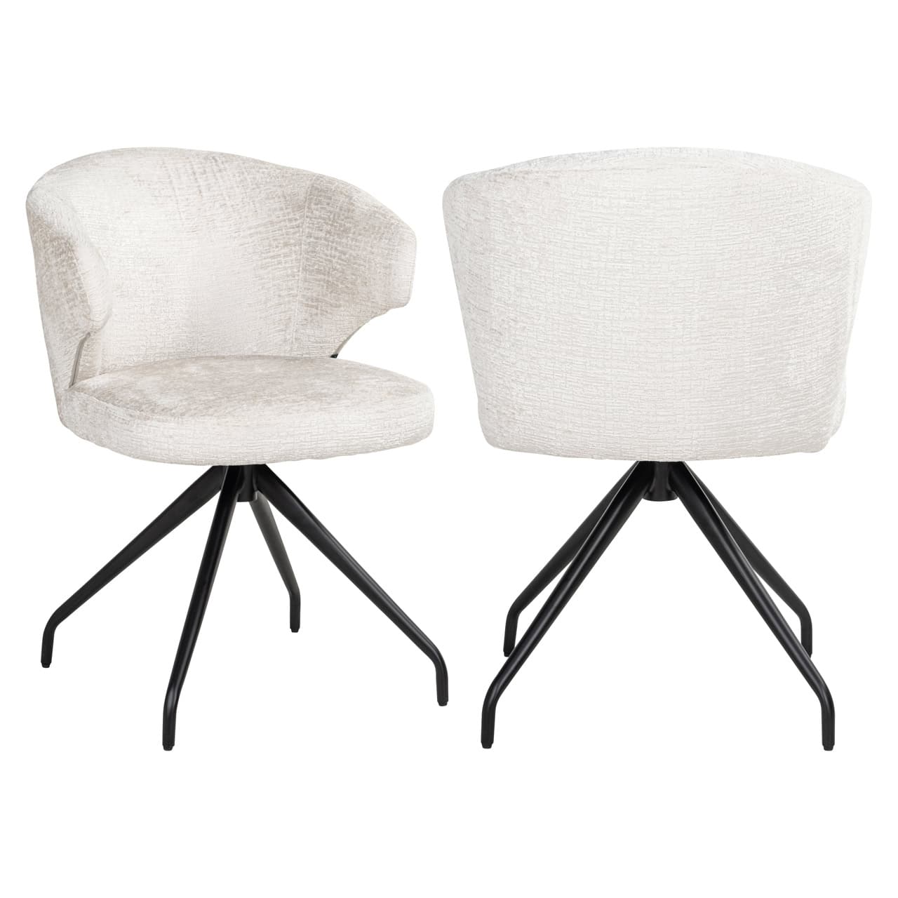Krēsls Milly Richmond Interiors 60/82/64 cm cream fusion
