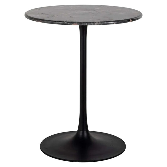 Bistro galds Carlten Richmond Interiors 65/77/65 cm melns - N1 Home