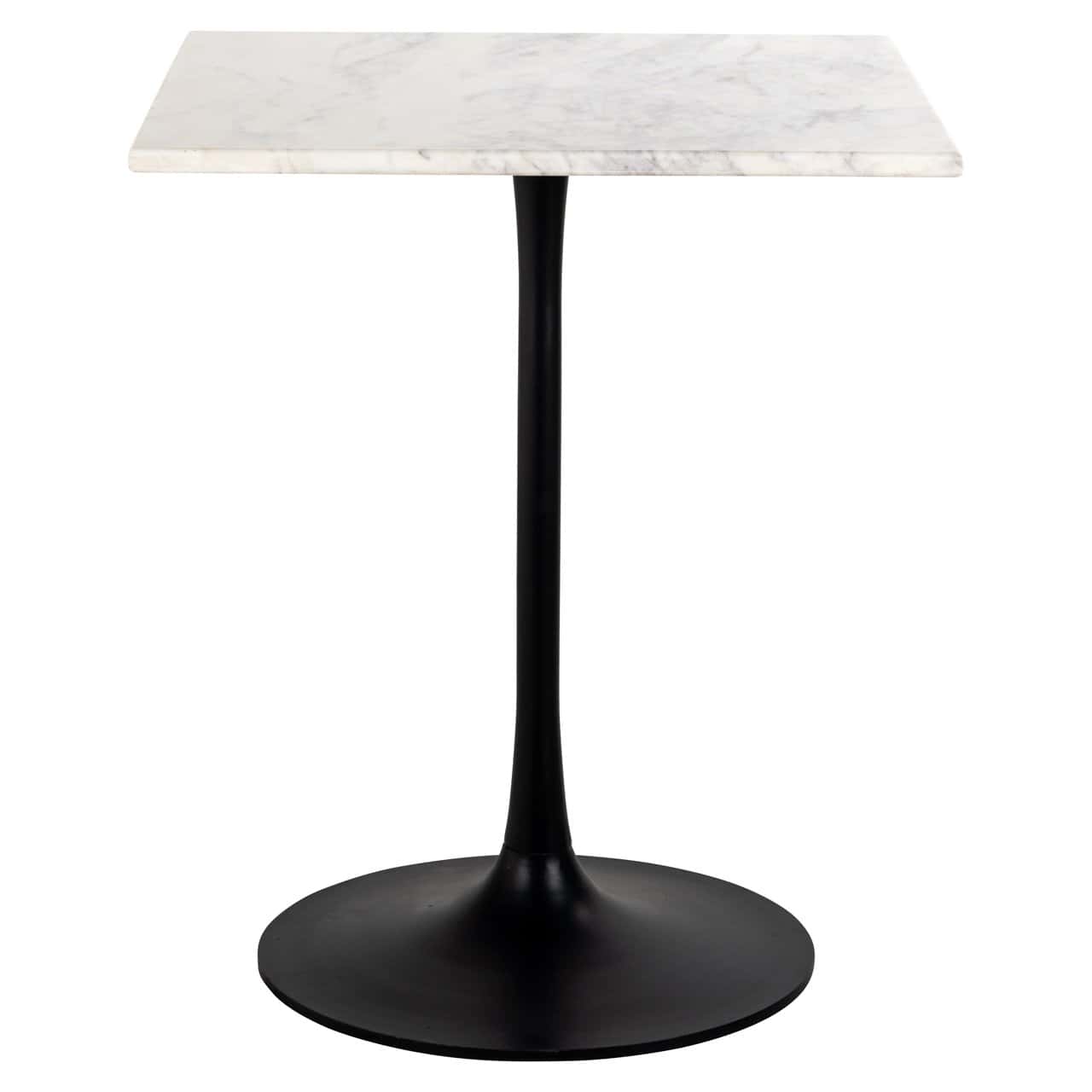 Bistro galds Carlten Richmond Interiors 65/76/65 cm melns/balts - N1 Home