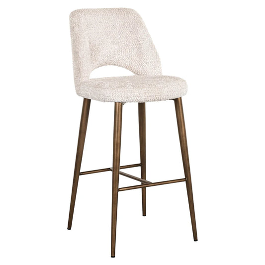 Bāra krēsls Delphine Richmond Interiors 47/107/56 cm lovely cream - N1 Home