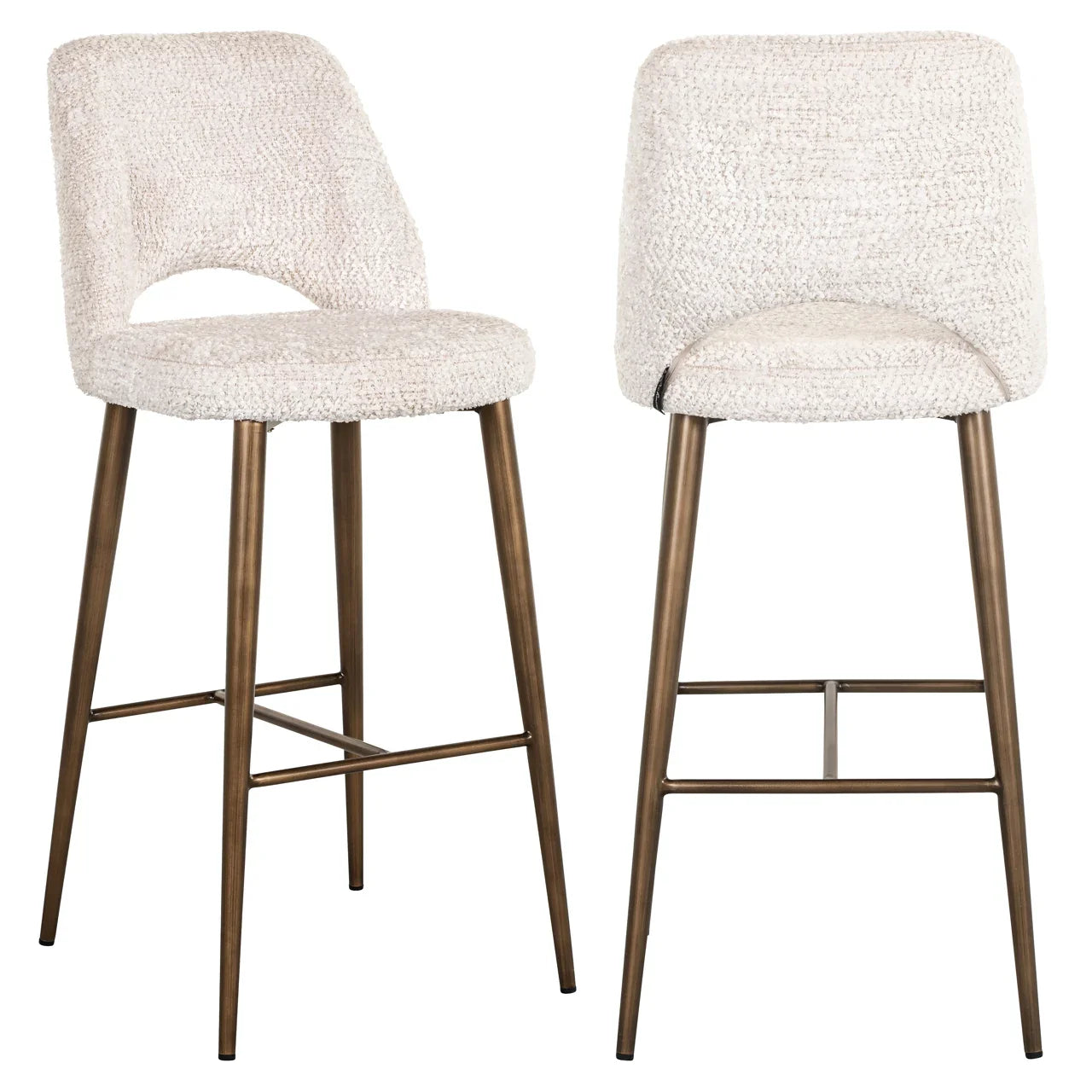 Bāra krēsls Delphine Richmond Interiors 47/107/56 cm lovely cream - N1 Home