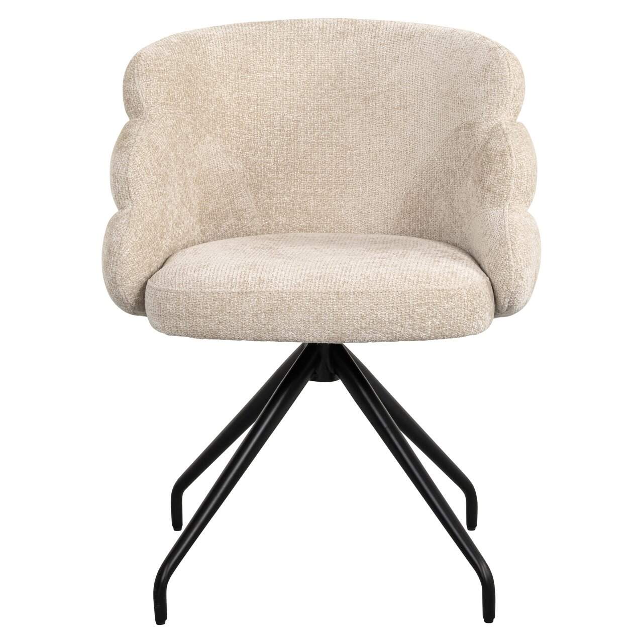 Krēsls Kayla Richmond Interiors 62/80/62 cm cream unicorn