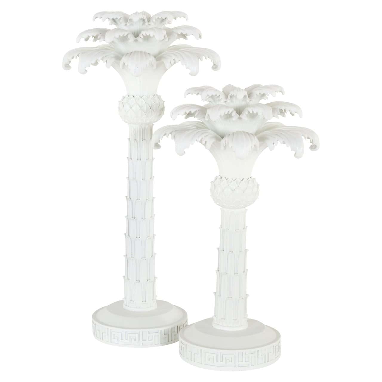 Svečturis Palma L Richmond Interiors 347/22/21 cm balts - N1 Home