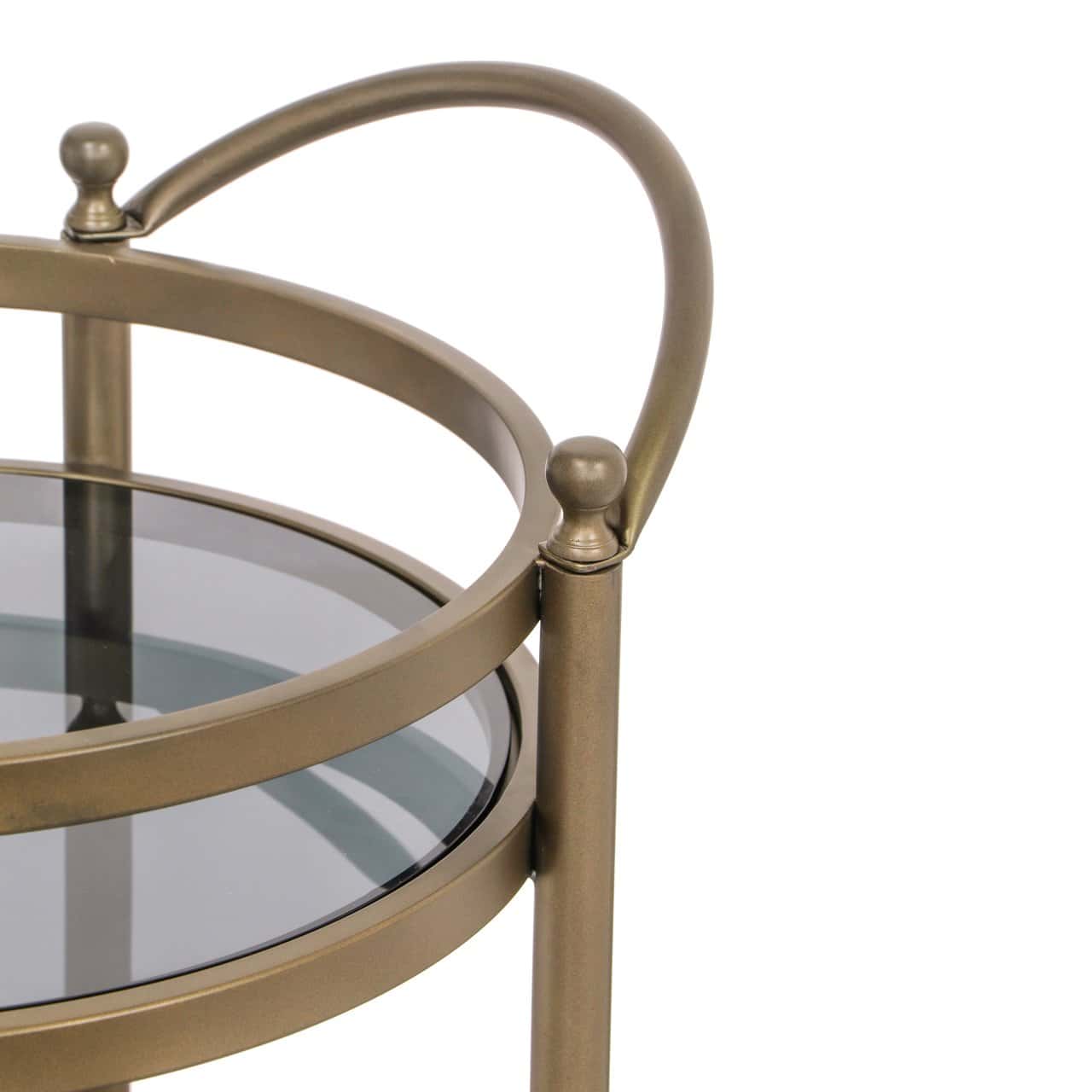 Kafijas galds Hendricks Richmond Interiors 55/74/45 cm brushed gold