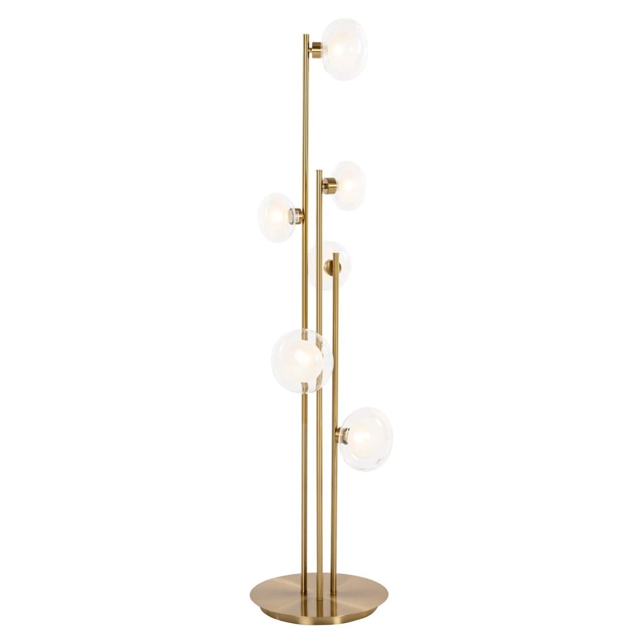 Stāvlampa Luva Richmond Interiors 33/140/33 cm zelts
