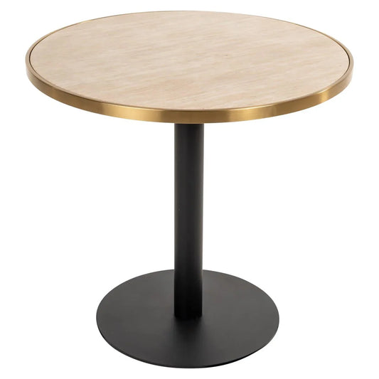 Bistro galds Brazza Richmond Interiors 80/75/80 cm bēšs - N1 Home