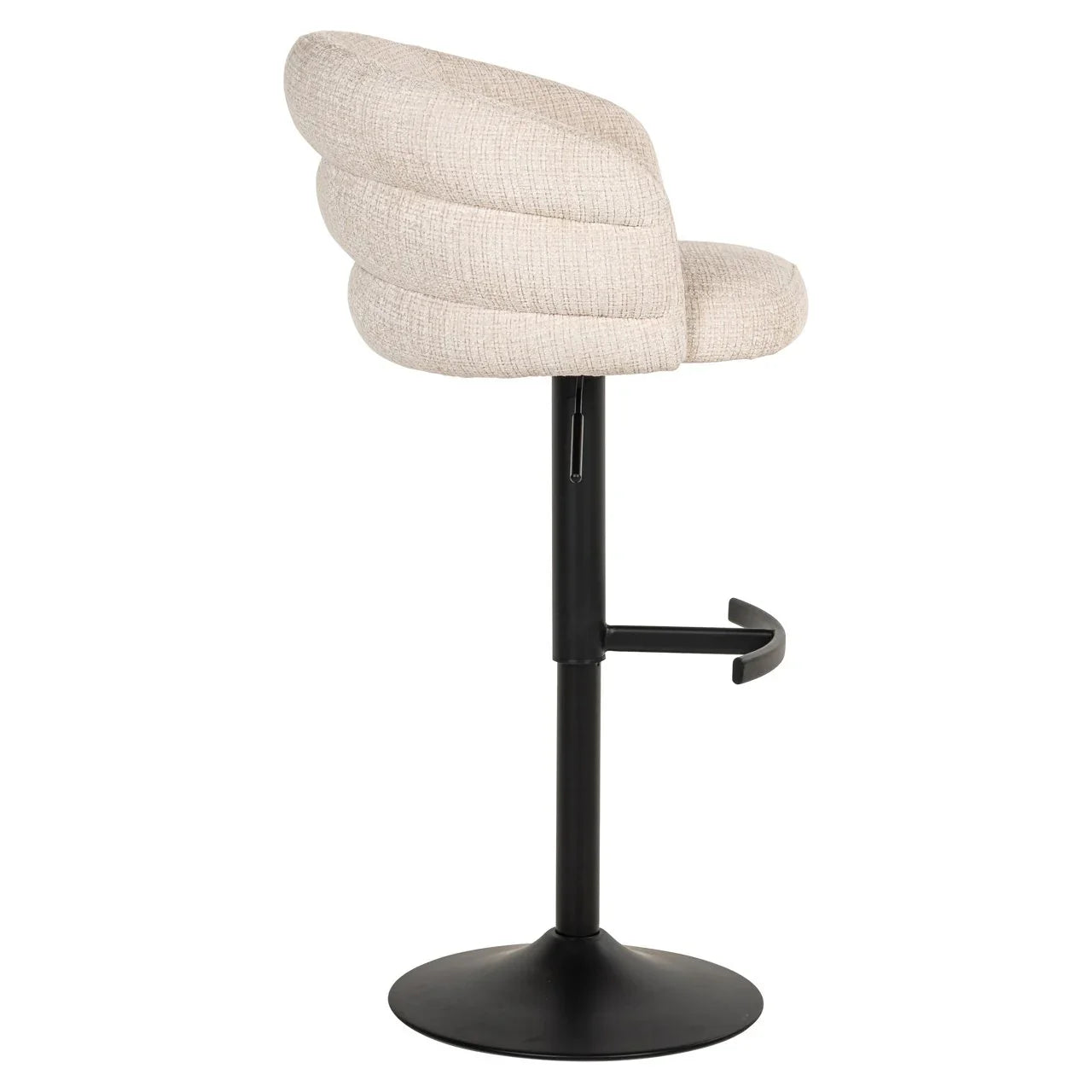 Bāra krēsls Nikki  Richmond Interiors 59/85/58 cm niagara beige - N1 Home