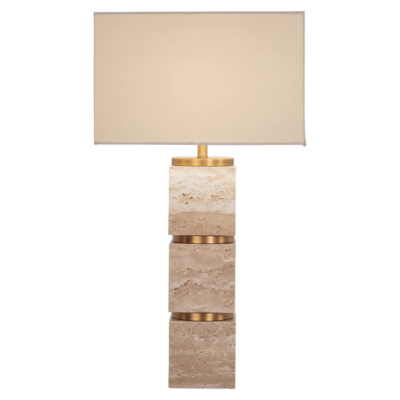 Galda lampa Jaella Richmond Interiors 38/38/71 cm bēšs