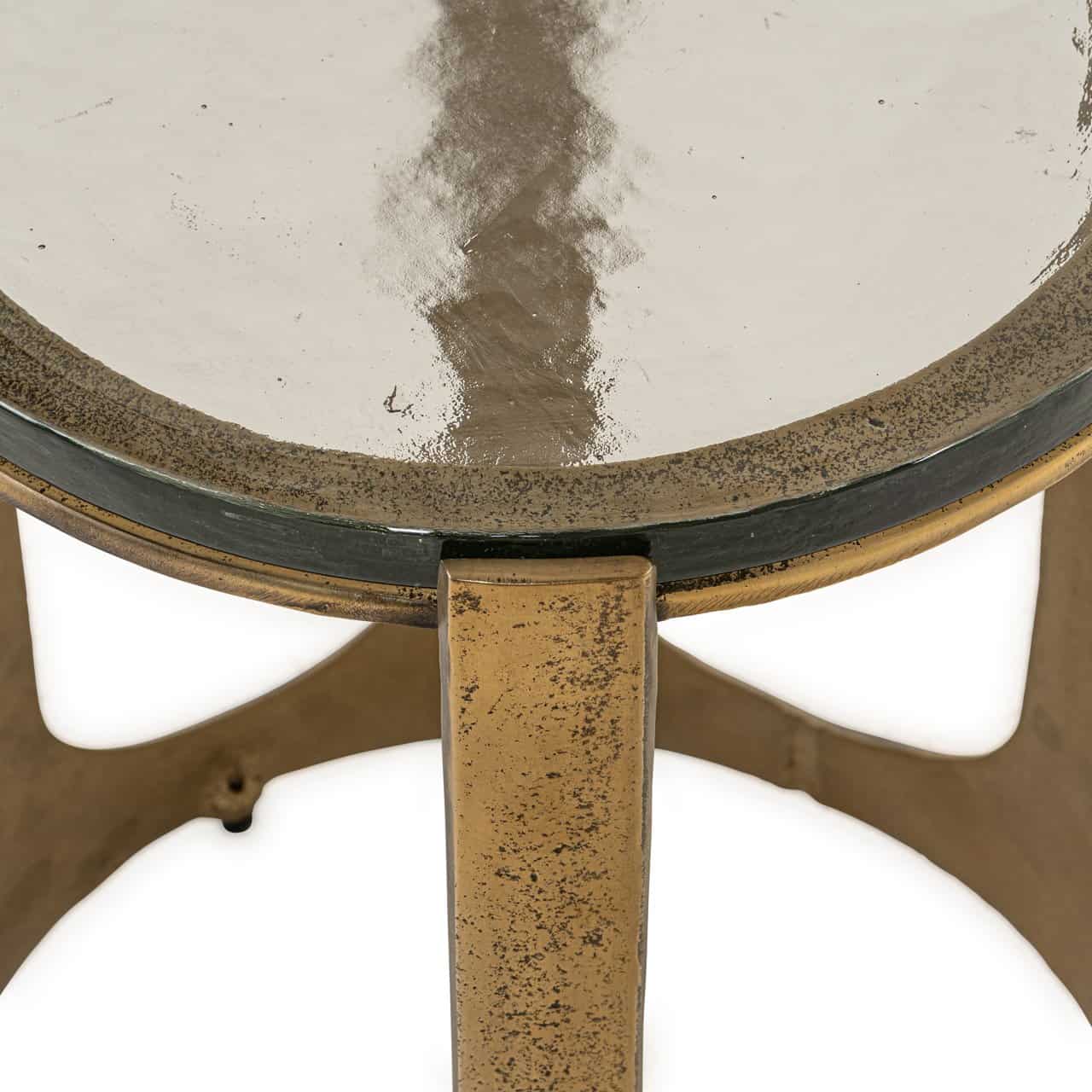 Kafijas galds Rixo Richmond Interiors 37/50/37 cm zelts