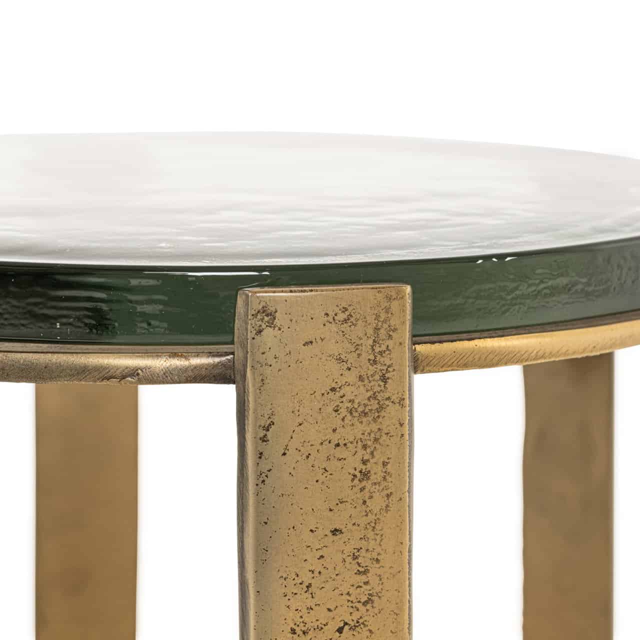 Kafijas galds Rixo Richmond Interiors 37/50/37 cm zelts