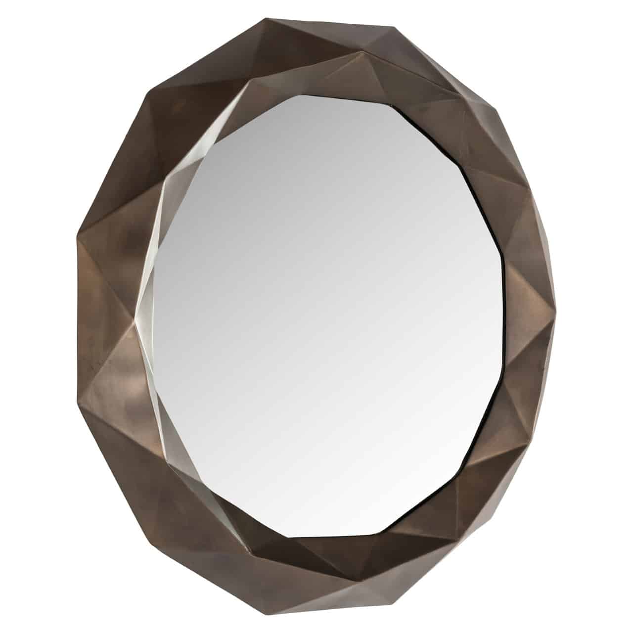 Spogulis Jameli Richmond Interiors 82/82/7 cm zelts
