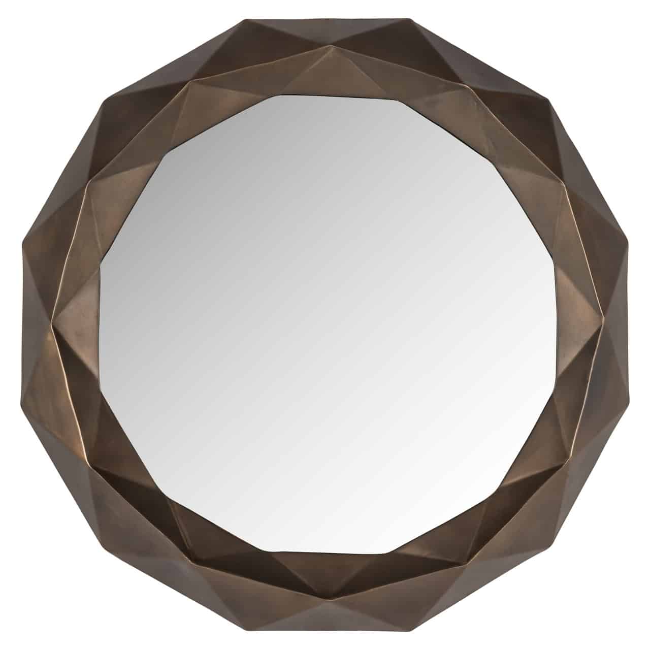 Spogulis Jameli Richmond Interiors 82/82/7 cm zelts