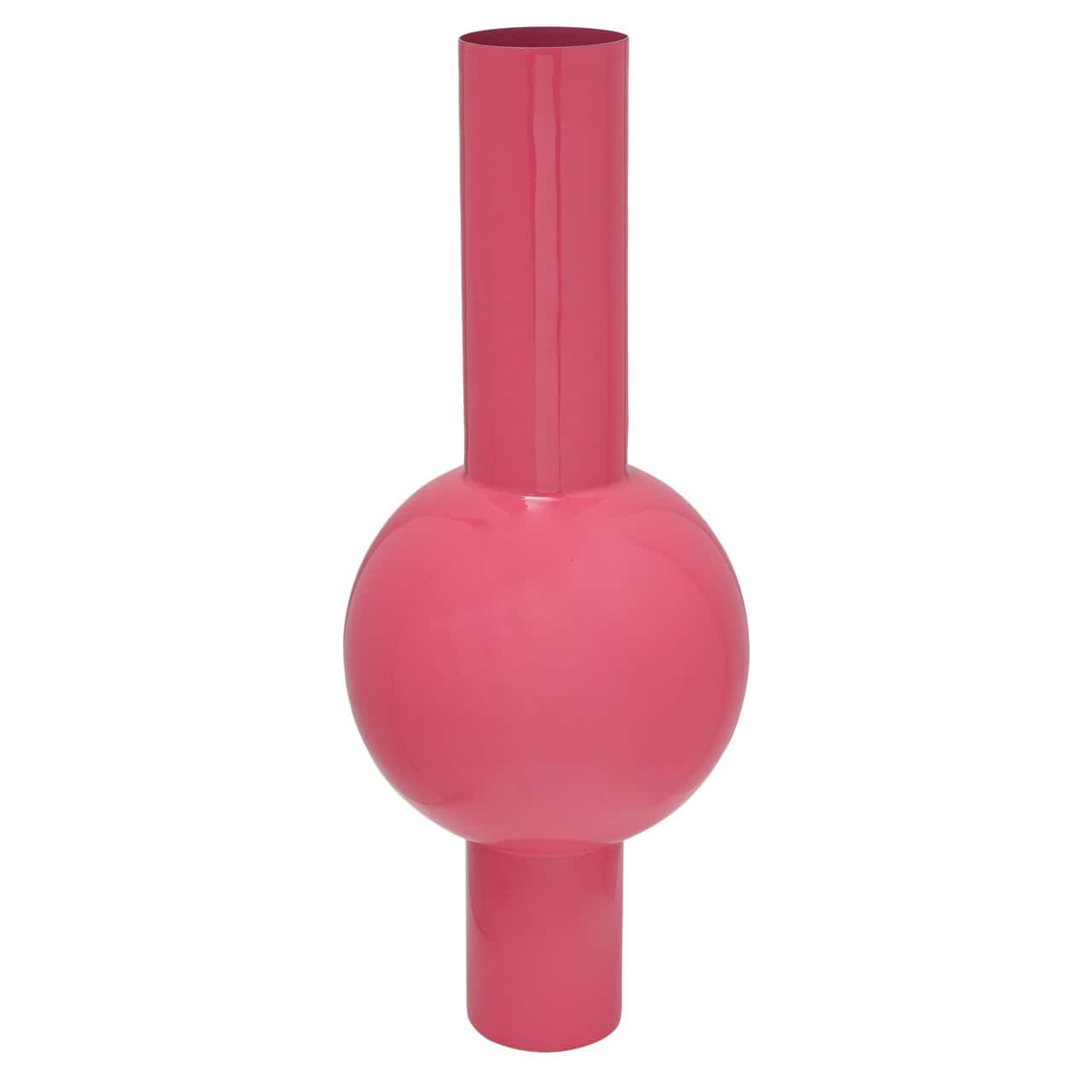 Vāze Noura Richmond Interiors 26/26/65 cm bright pink