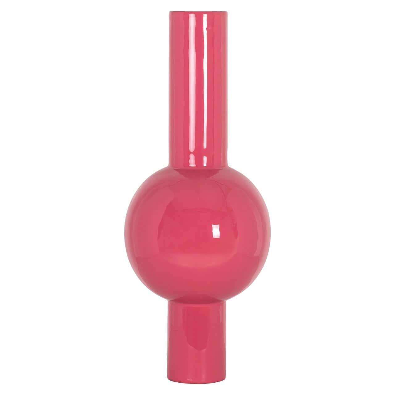Vāze Noura Richmond Interiors 26/26/65 cm bright pink