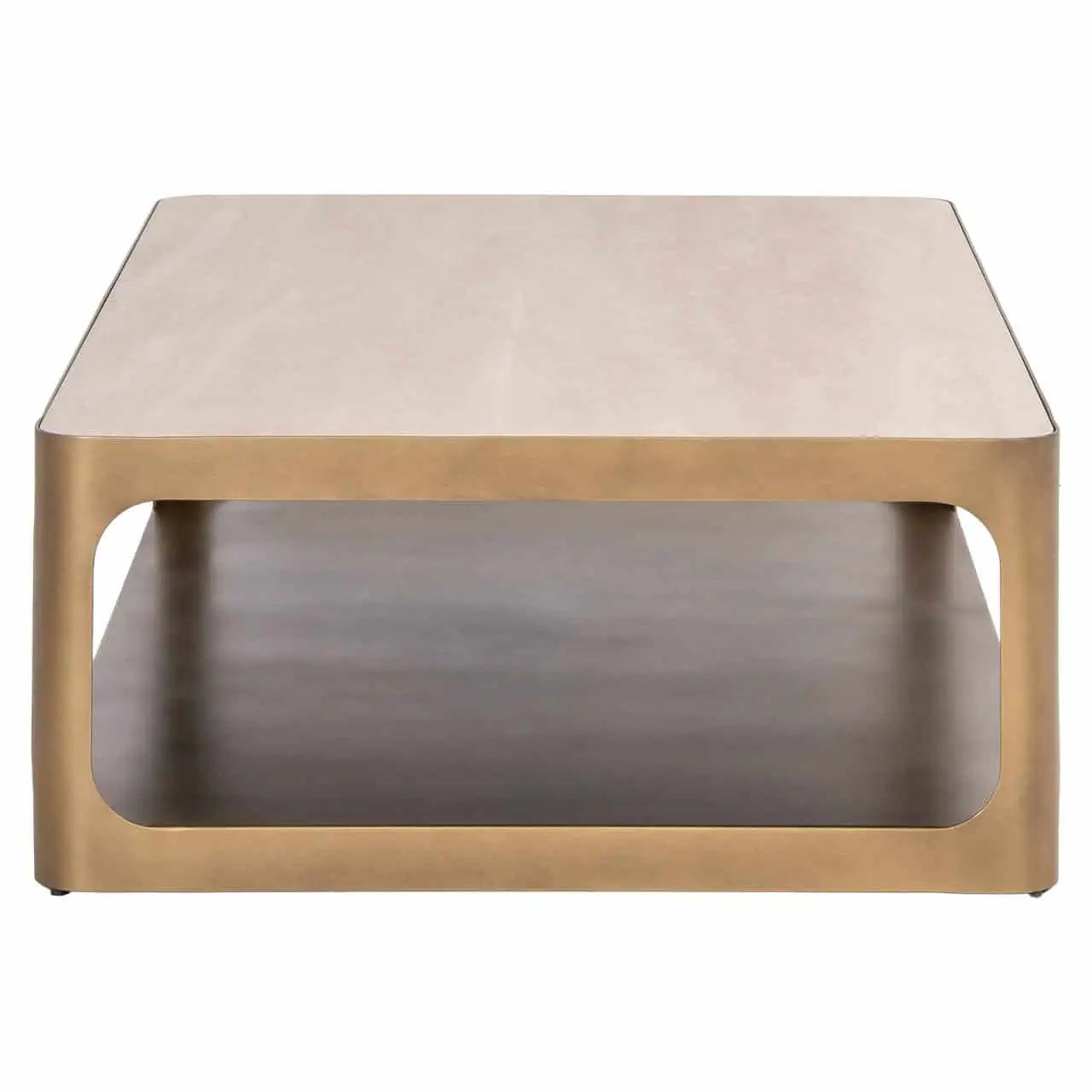 Kafijas galds Claridge sand Richmond Interiors 35/130/80 cm smiltis - N1 Home