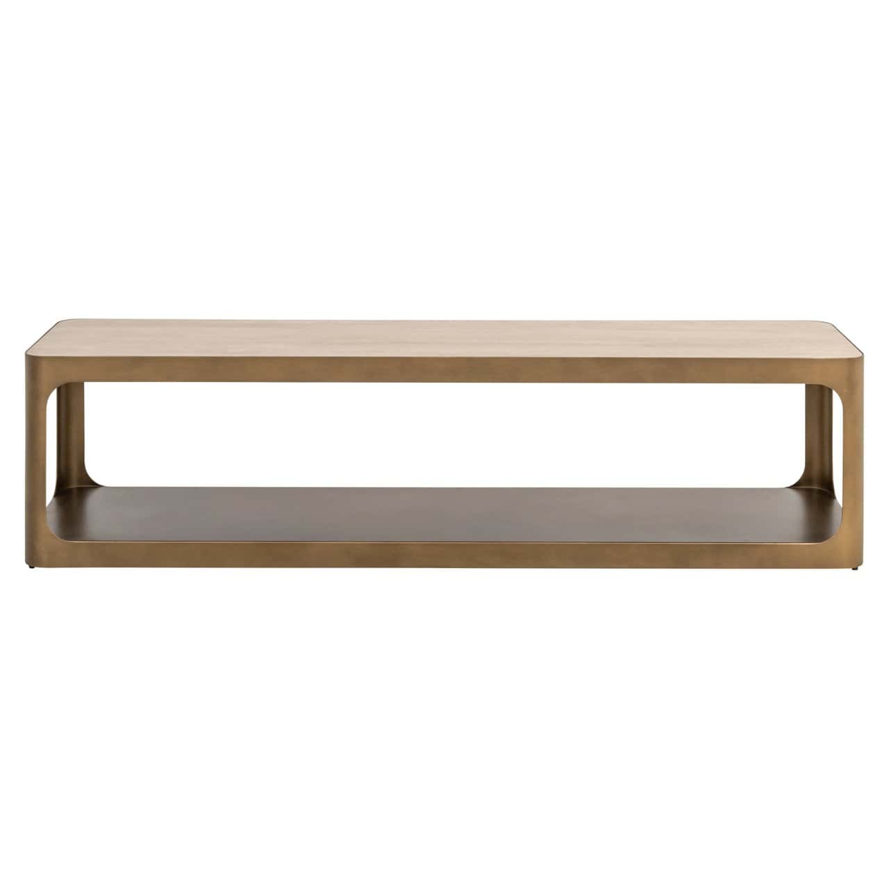 TV skapis Claridge Richmond Interiors 160/40/40 cm bēšs