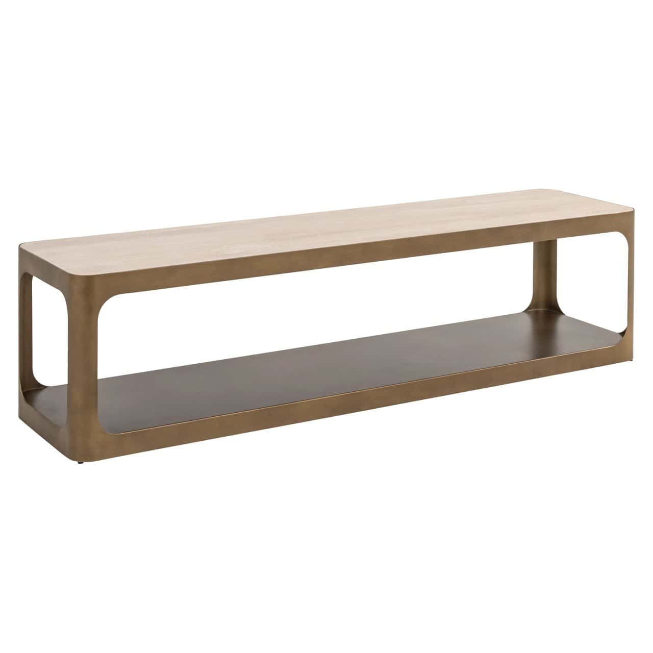 TV skapis Claridge Richmond Interiors 160/40/40 cm bēšs