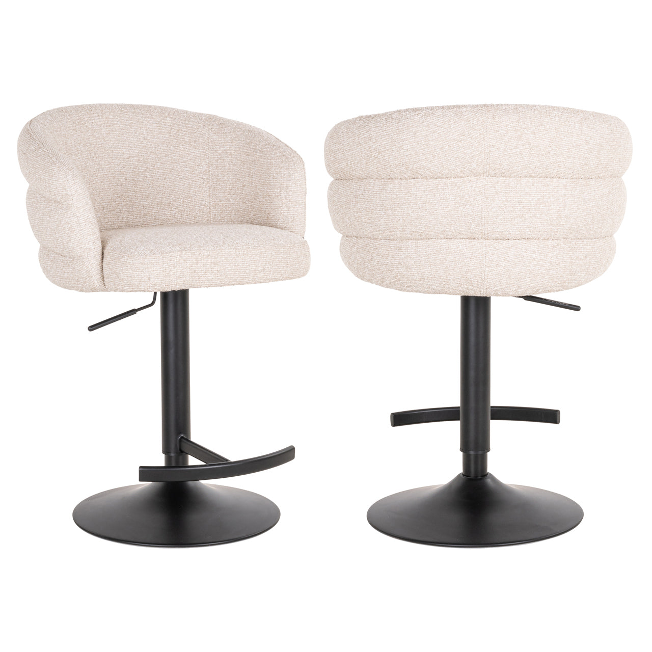 Bāra krēsls Nikki Richmond Interiors 59/85/58 cm biscotti - N1 Home