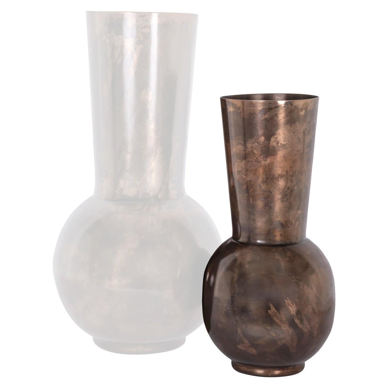 Vāze Jolise S Richmond Interiors 20,5/20,5/42 cm copper