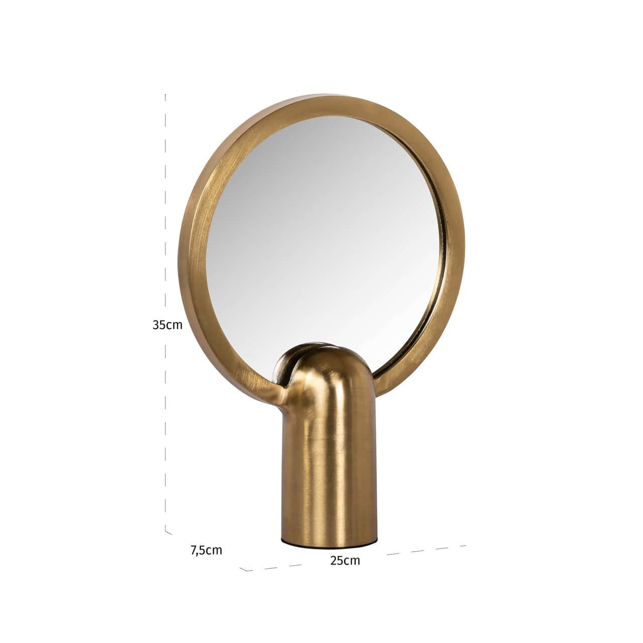 Spogulis Gaby Richmond Interiors 25/35/7 cm zelts