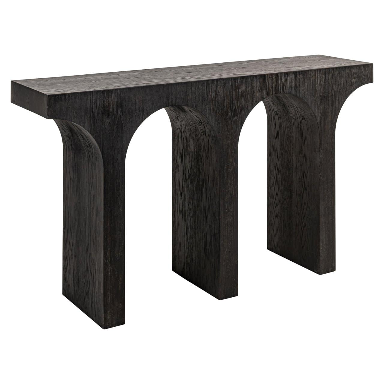Konsole Ashford Richmond Interiors 80/140/35 cm tumši brūns