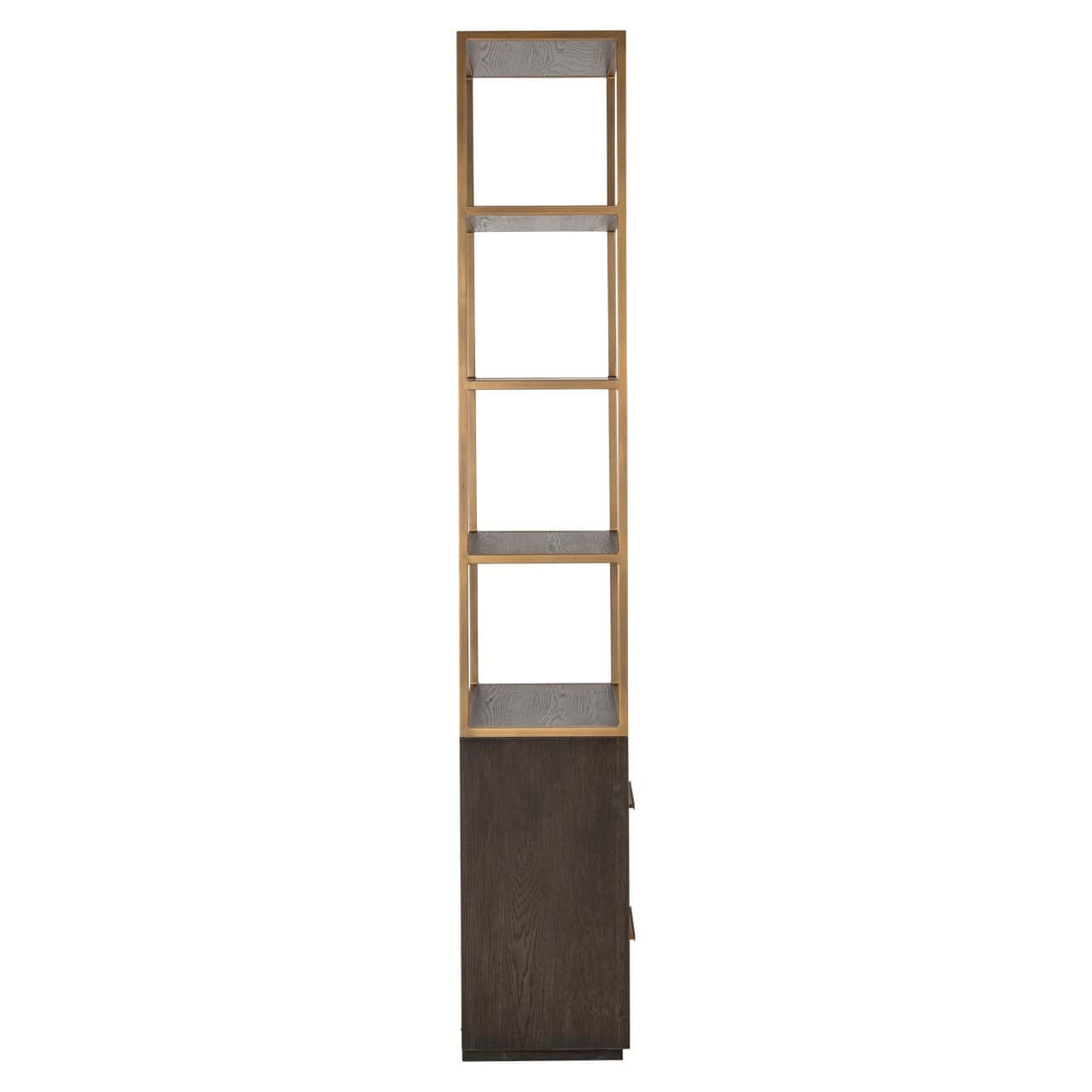 Vitrīna Carter Small Richmond Interiors 50/220/38 cm brūns