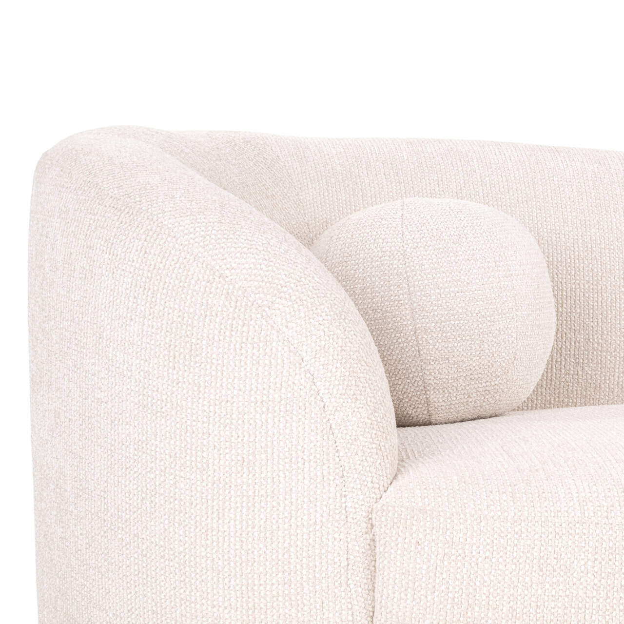Dīvāns Emma Richmond Interiors 220/75/91 cm cream fancy chaise longue