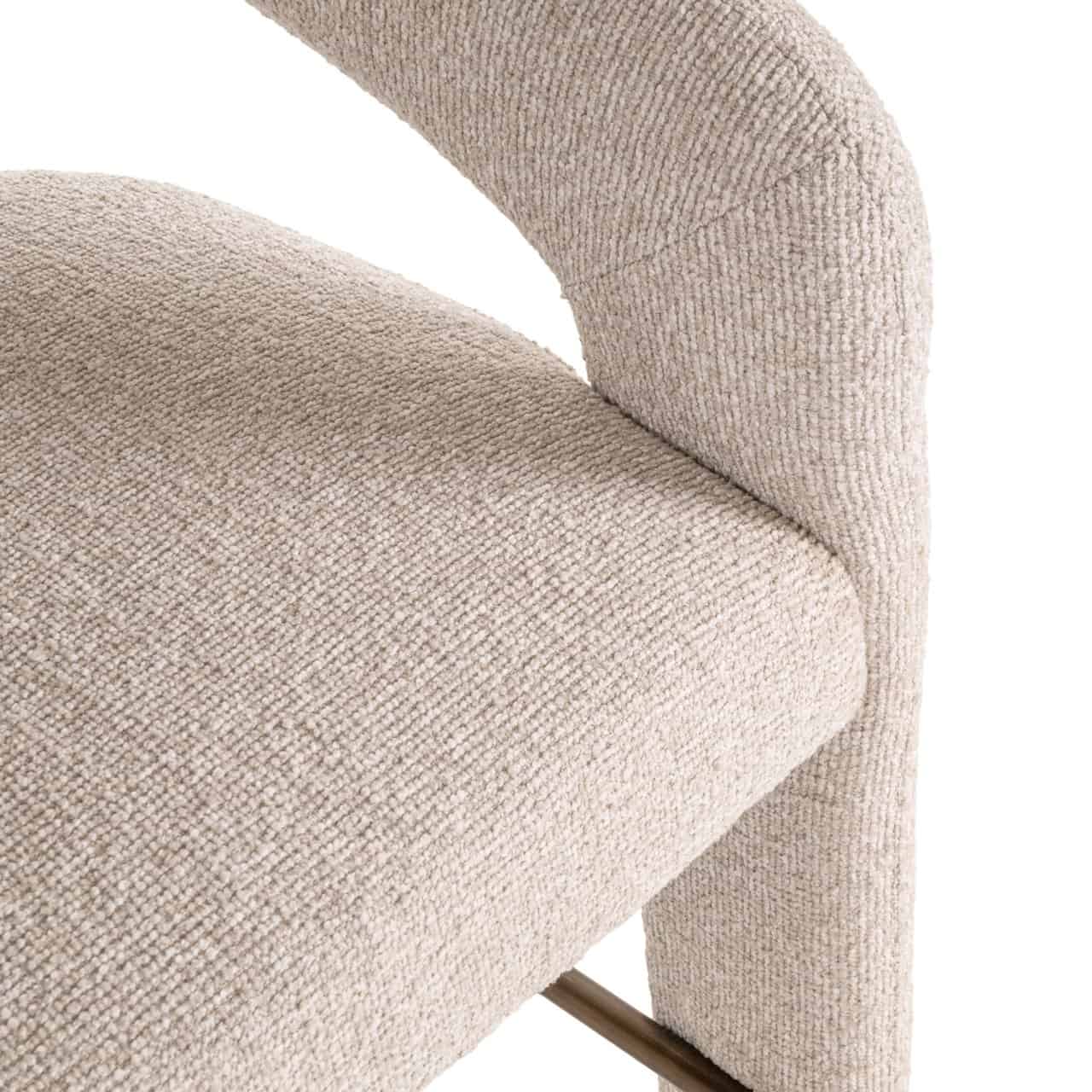 Krēsls Belle Richmond Interiors 56/56/94 cm biscotti - N1 Home