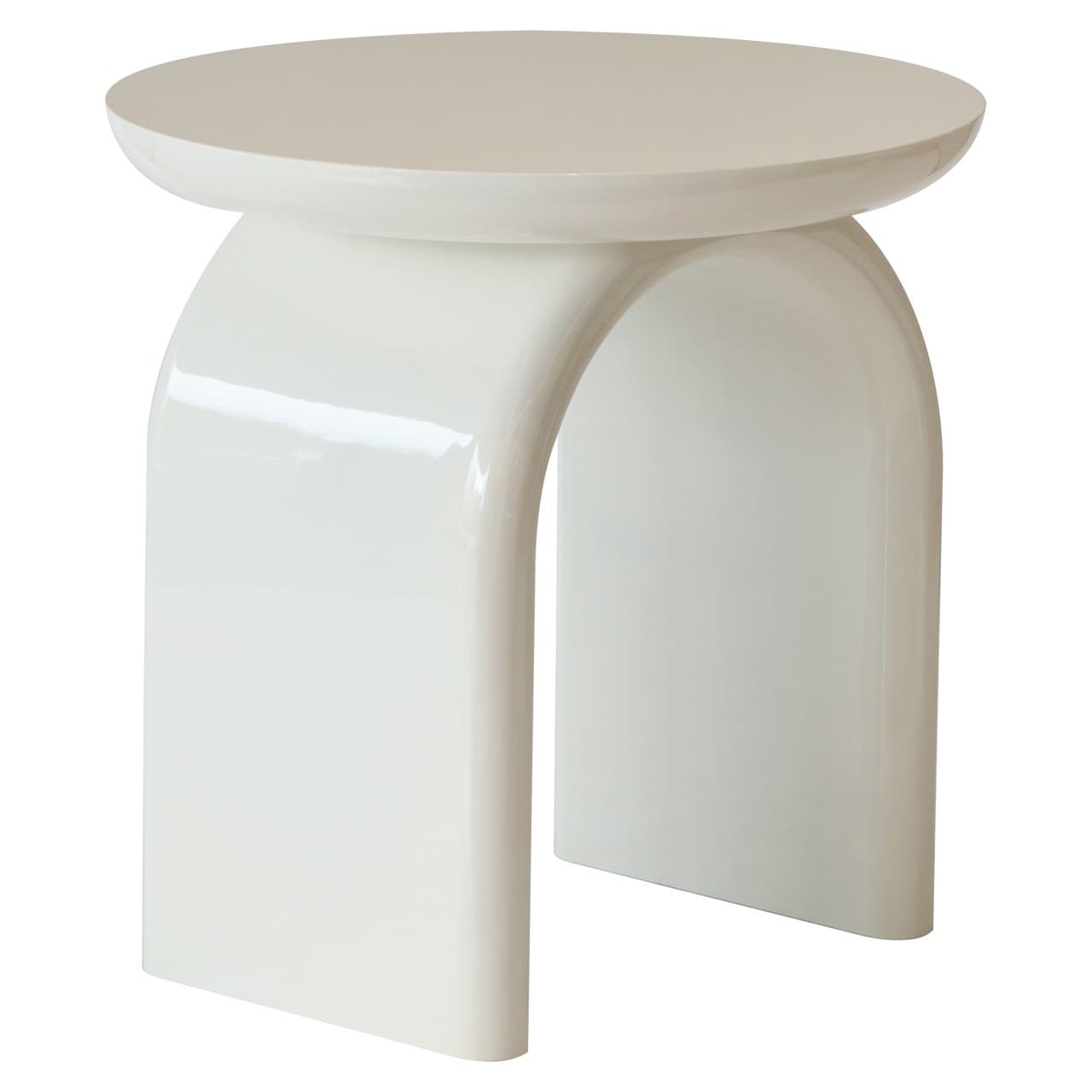 Kafijas galds Merrick Richmond Interiors 50/50/51 cm coconut milk - N1 Home