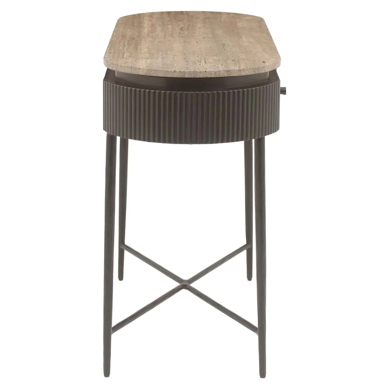 Konsole Russo Richmond Interiors 76/100/40 cm ash brown